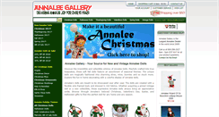 Desktop Screenshot of annaleegallery.com